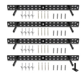Hüngsmart Floating Shelf Brackets (22 in x 11/4 in x 8 in) (Set of 4)