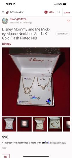 Disney Necklace You And Me