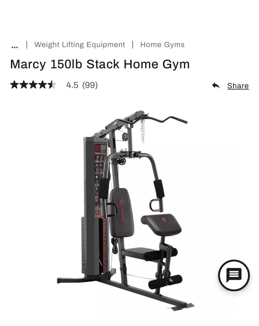 Marcy 150lb Stack Home Gym(Brand New)