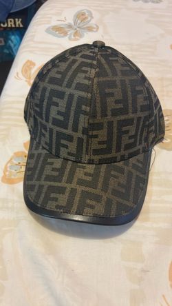 Fendi FF Zucca Monogram Baseball Cap