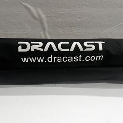 DRACAST  CAMERA LIGHT STAND  (TRIPOD) IN BLACK CANVAS BAG. - UP  to 78 INCHES