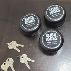 Slick Locks Puck Lock Set Of 3 