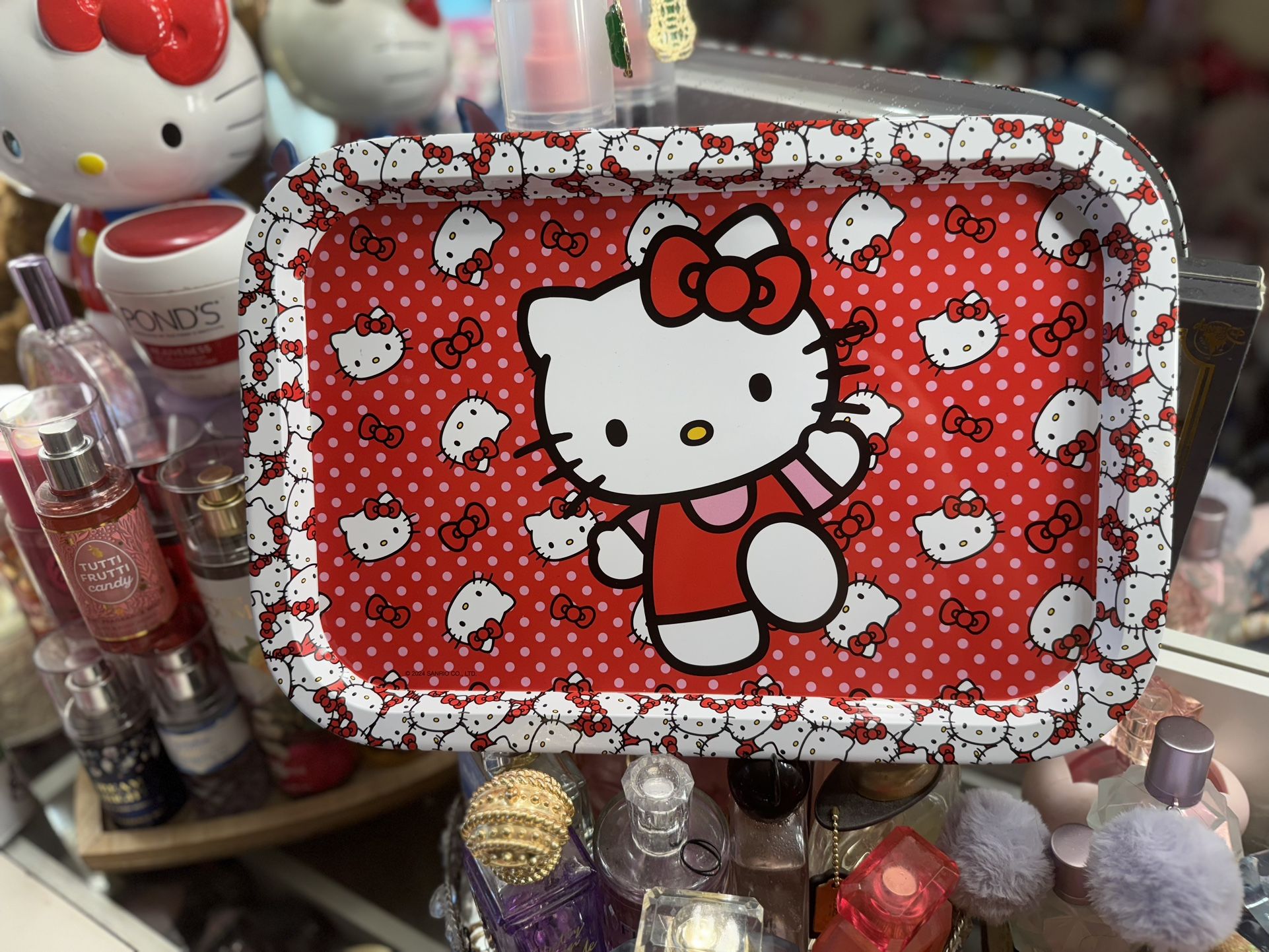 Hello Kitty Tray For Vanity Or Home Deco/ Brand New/ Not Small Size / Brand New/ ❤️