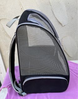 Pet carrier backpack