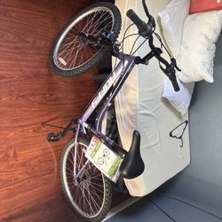 Huffy 24" Rock Creek Mountain Bike, Fits Riders 4'8" - 5'8", Purple, Adult,