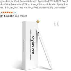 Stylus Pen for iPad, Compatible with Apple iPad 