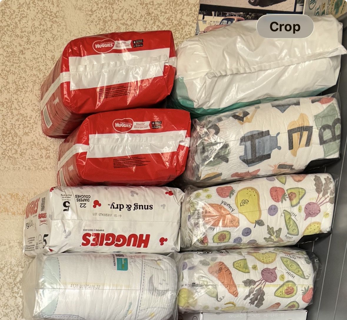 Variety Box of Diapers