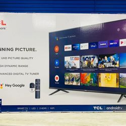 55" TCL 4k Smart LED TV 