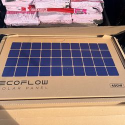 New 400 Watt EcoFlow  Solar Panel 