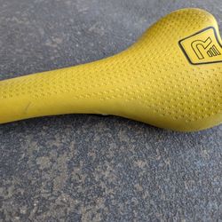 YELLOW RACE BIKE SEAT