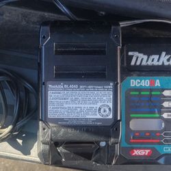 Makita 40v. Battery(4.0)And Fast Charger 