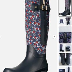 Tommy Hilfiger Rain Boots Size 8