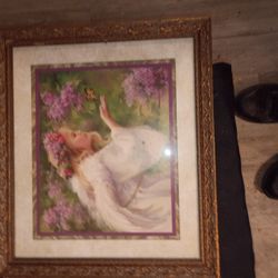 Angel Pictures Like New Made By Home Interior 