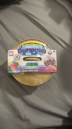 Crazy Fun Mystery Squishy Dumpling Fidget Toy Series 3