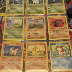 Pokemon Vintage Lot of 18 Cards From Base Set, Jungle, and Fossil