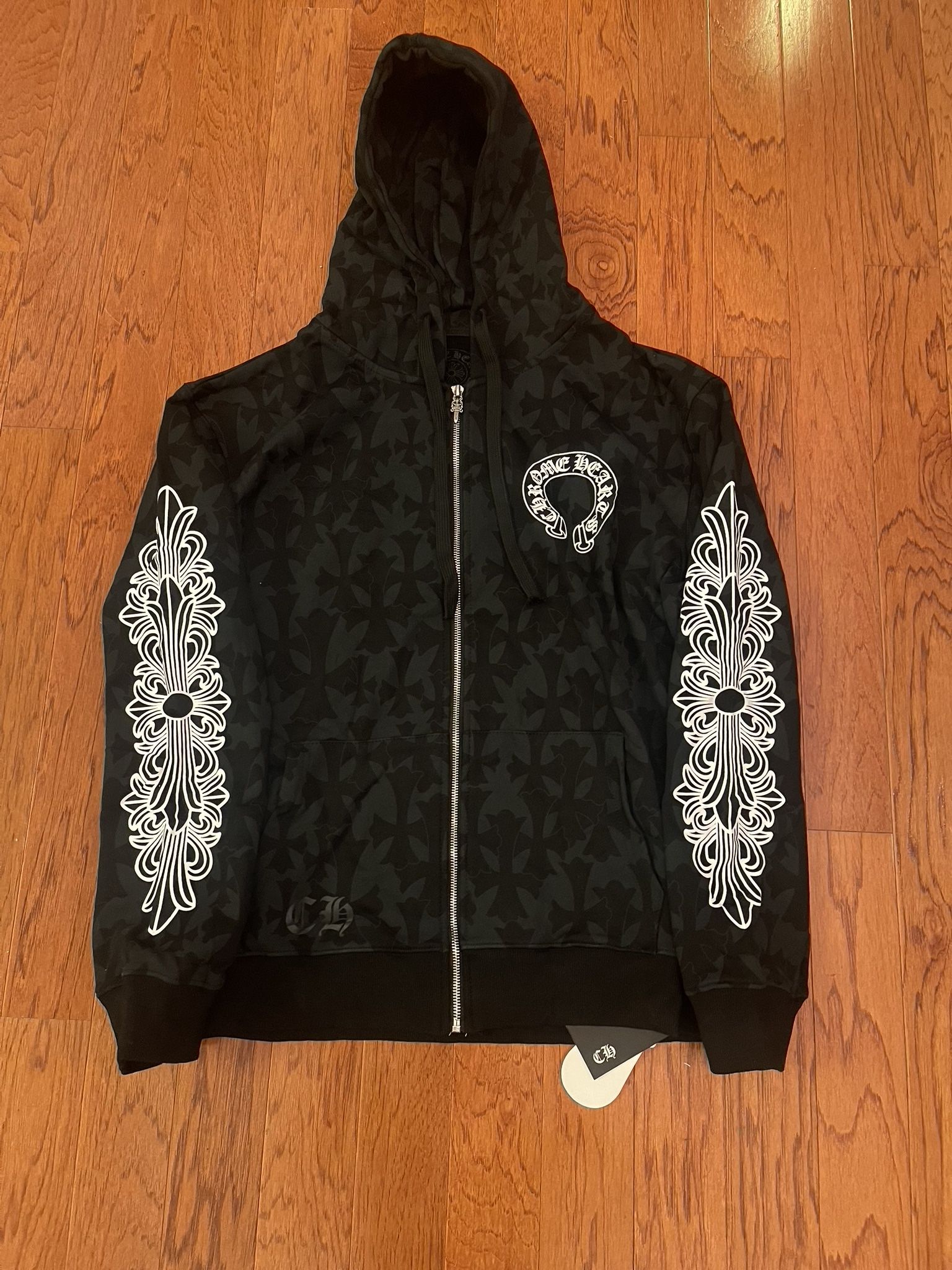 Black Chrome Hearts Jacket
