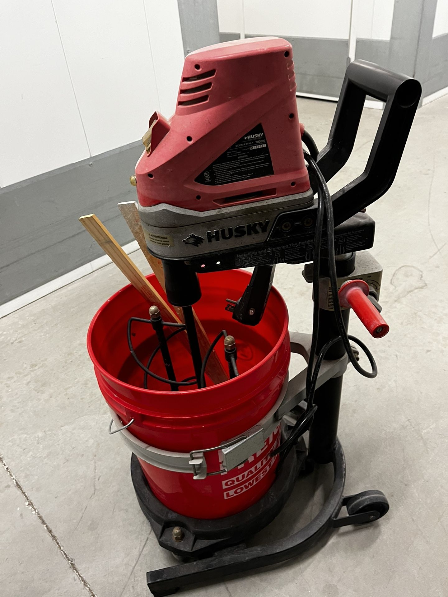 Husky Powered Mortar Mixer