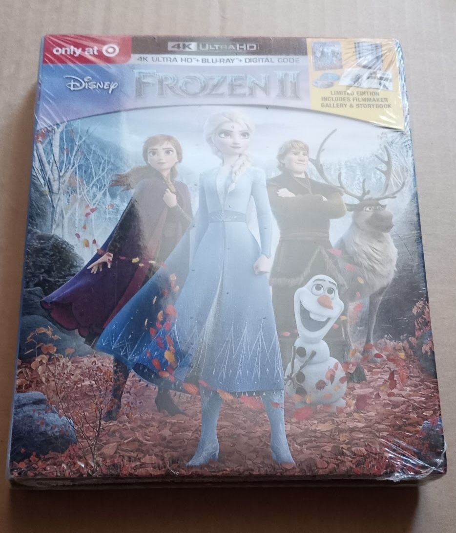 4k blu ray disney frozen 2 bluray brand new 