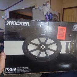 Kicker 6x9 180 Watt Car Speakers 