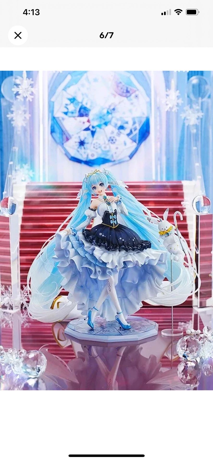Goodsmile Hatsune Miku Snow Princess ver 2019 10th Anniversary 1/7