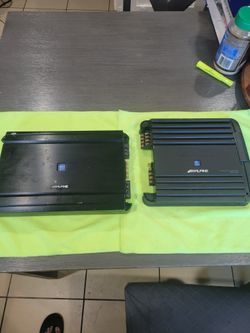 2 AMPLIFIER ALPINE 