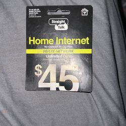 Straight Talk Home Internet Card 