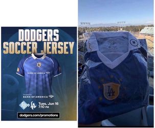 Dodgers Soccer Jersey 2026 World Cup Size - XL & Medium