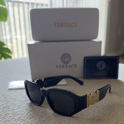 Versace Unisex Black Sunglasses VE4361 GB1/87 53mm *FAST SHIPPING*