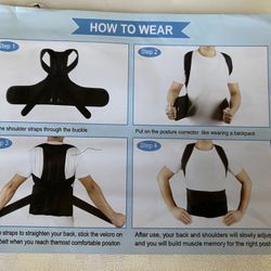 Brand New Back Brace In Package $10