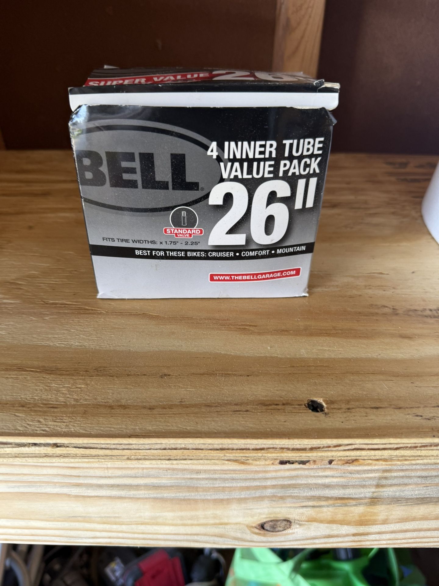 Bike Tire Tubes 26”
