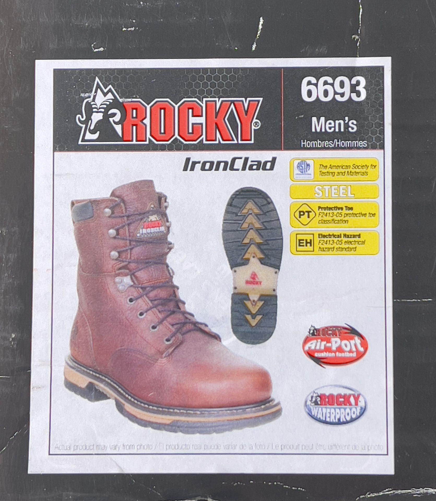 Rocky Steel Toe Work Boots