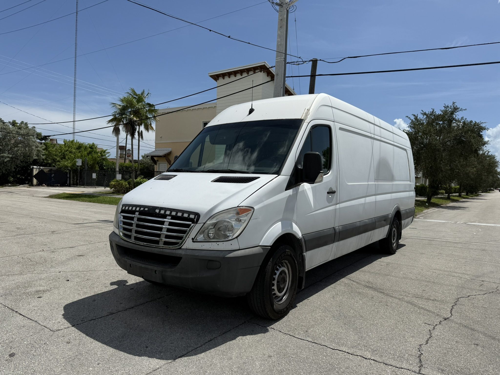 2011 Mercedes Sprinter 3500 High Roof Extended Cargo Van Ready To Work DIESEL