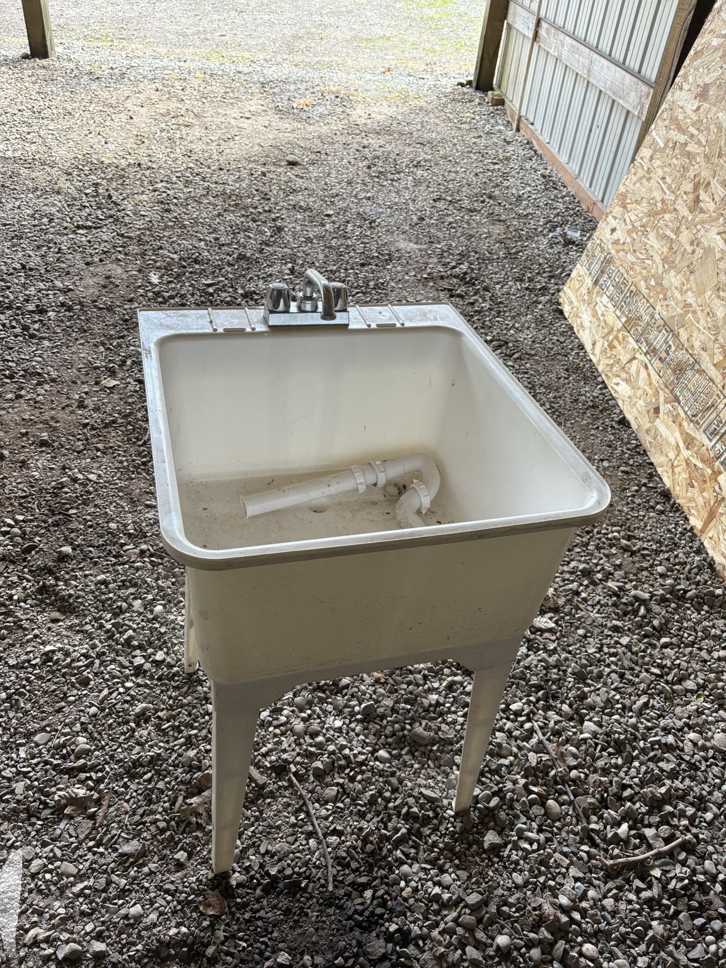 Sink and faucet