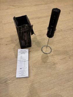 Circle Joy LP Electric Milk Frother with Stand