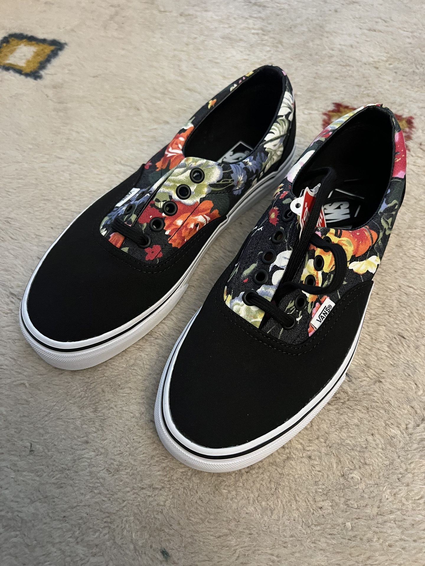 Floral Vans Lo Tops