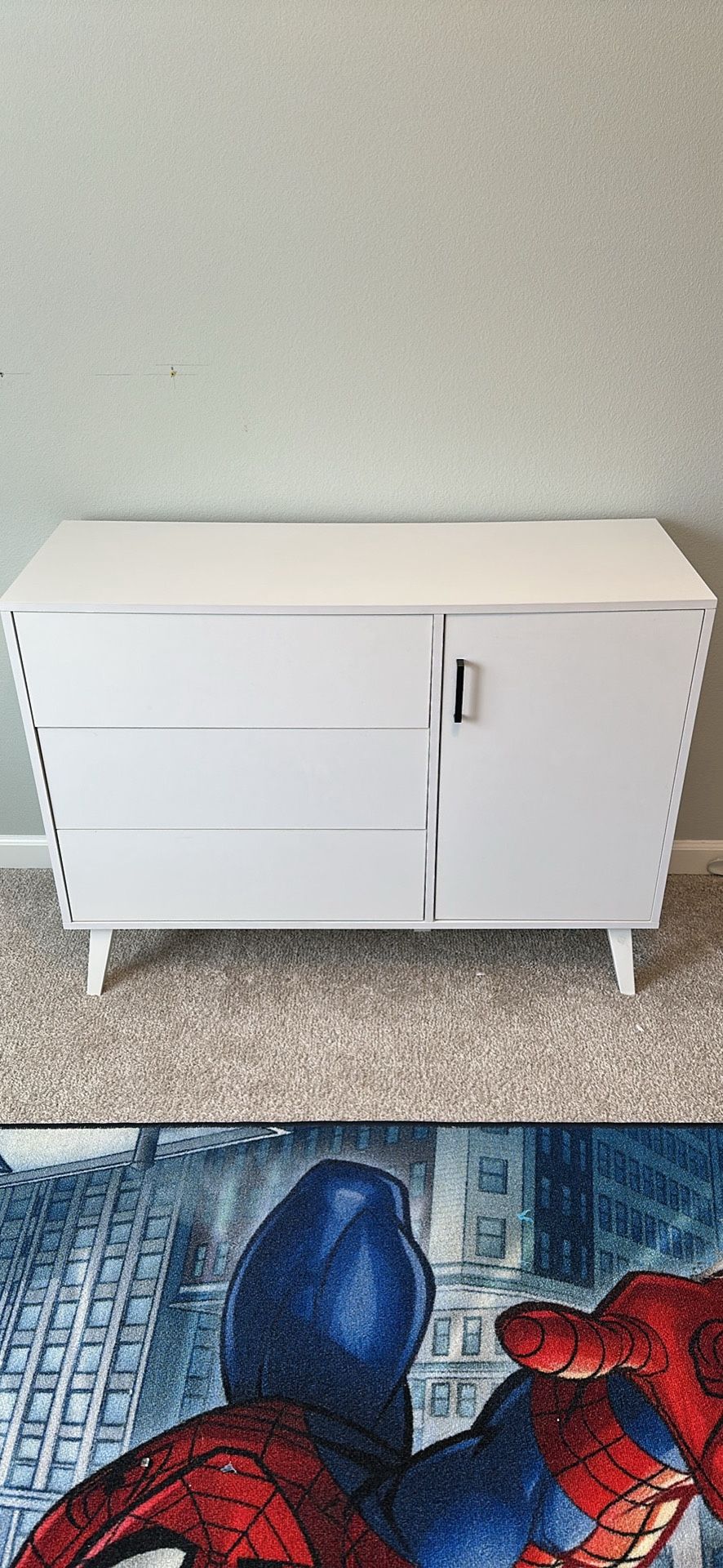 Modern White Dresser