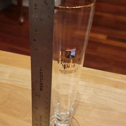 Vintage Hofbrauhaus Traunstein German Beer Glass