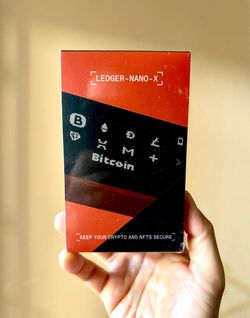 Brand New Sealed Ledger-Nano-X Crypto Hardware Wallet