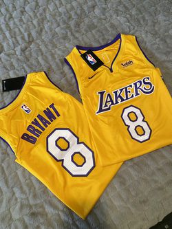Los Angeles Lakers Kobe Bryant Jersey 8 Wish Basketball Nike