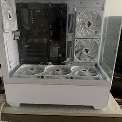 ATX PC case with motherboard already installed 