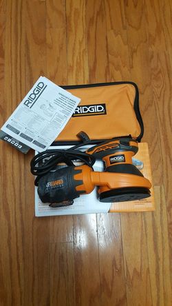 Ridgid corded electric 5" orbital sander
