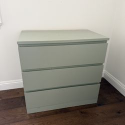 Green dresser