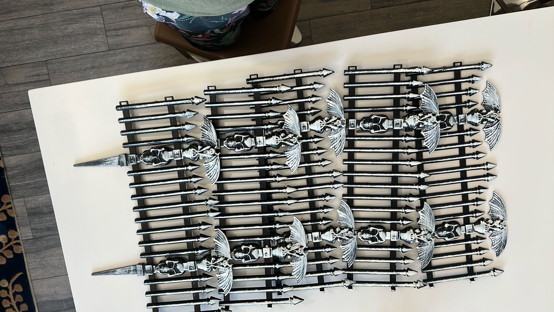 Halloween Graveyard Plastic Fence