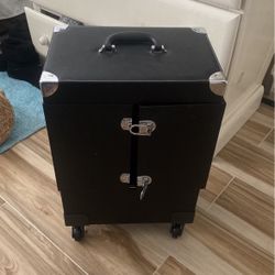 professional makeup train case