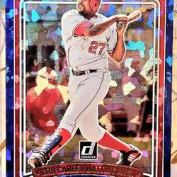 2025 Panini Donruss- Milestones Vladimir Guerrero Holo 7/35