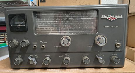 National radio model NC-125 shortwave receiver