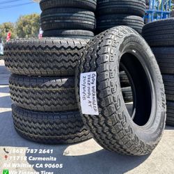 255/65R18 Goodyear All Terrain Set of Tires Installed and Balanced Set de Llantas Nuevas Instaladas y Balanceadas