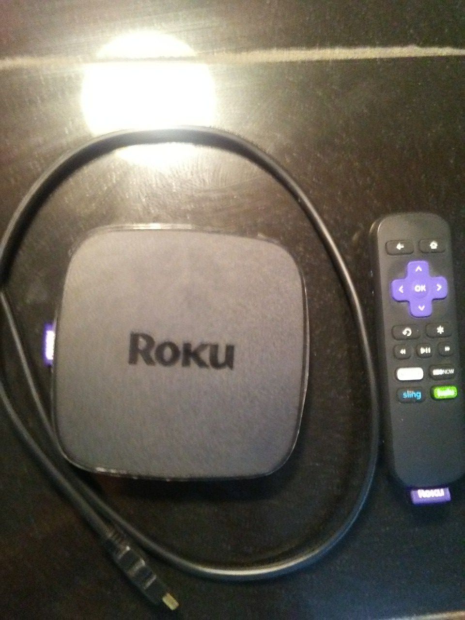 Never used Roku device
