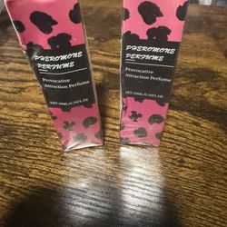 Lot Of 2 Pheromone Perfume Provocative Attraction: notes of fresh lavender & rose 10ml