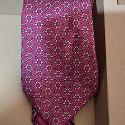 Hermes silk tie